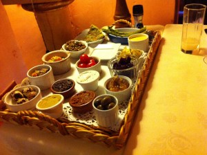 Die Vorspeisen des Luberon