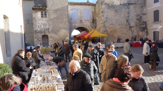 Der Trüffelmarkt in Menerbes