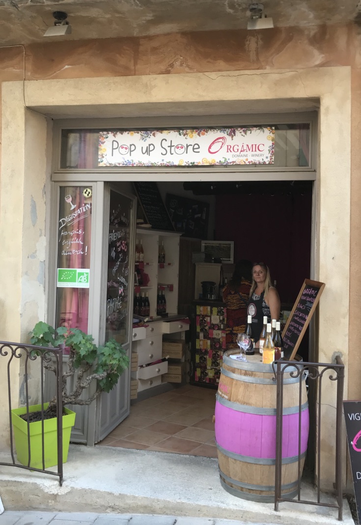 Pop up Store Orgamic